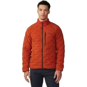 Mountain Hardwear Stretchdown Men's Sz X-Large (XL) Down Jacket Dark Copper Red